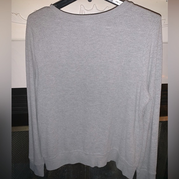 Torrid Pardon My Sarcasm Gray Hacci Sweatshirt SZ 0. - Picture 6 of 7